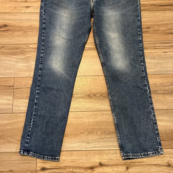 Men's Levis 511 Slim Fit Stretch Denim Jeans Size 40x32 Blue Modern Red Tab - Picture 3 of 13